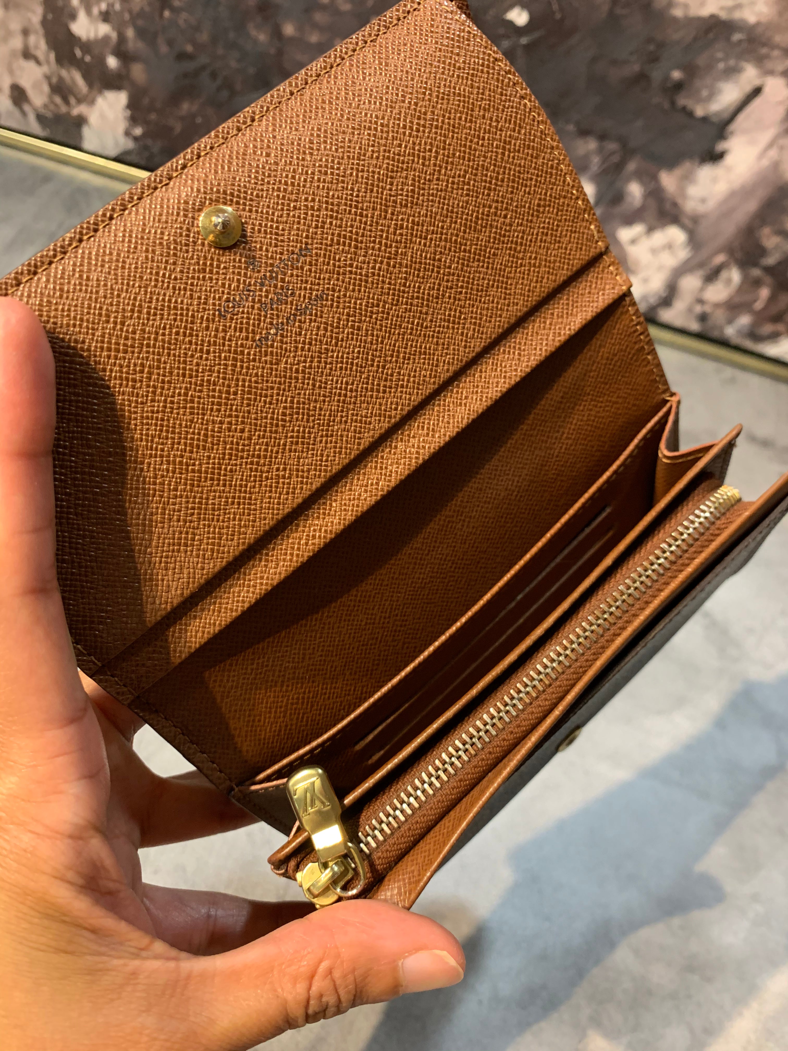 Louis Vuitton Short Compact Wallet