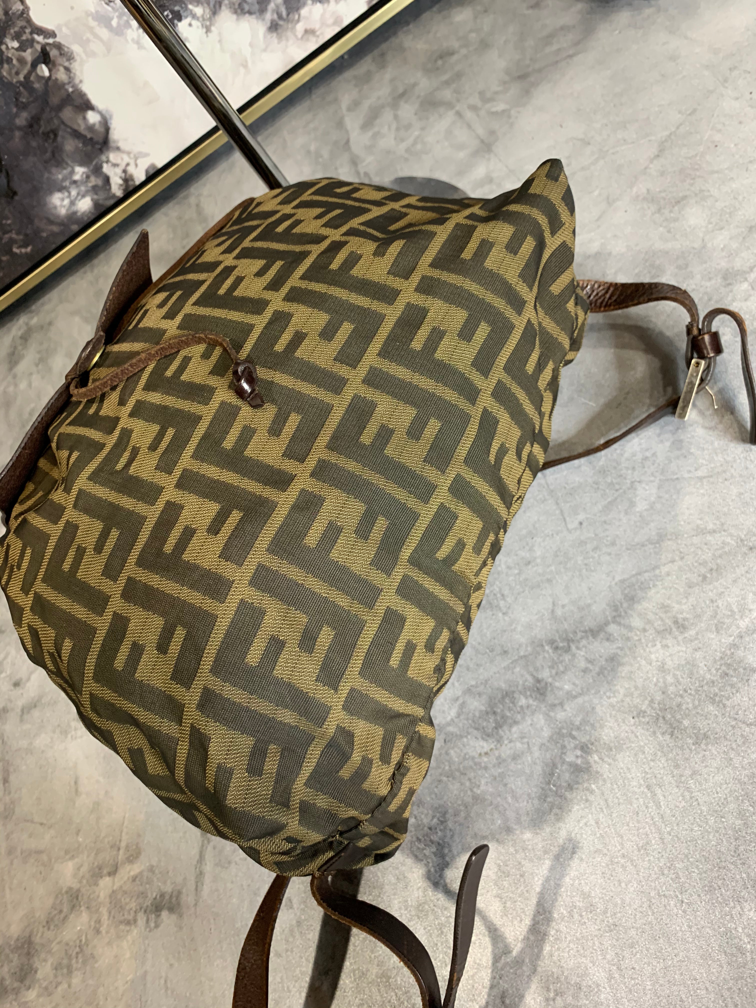 Fendi Zucca Backpack