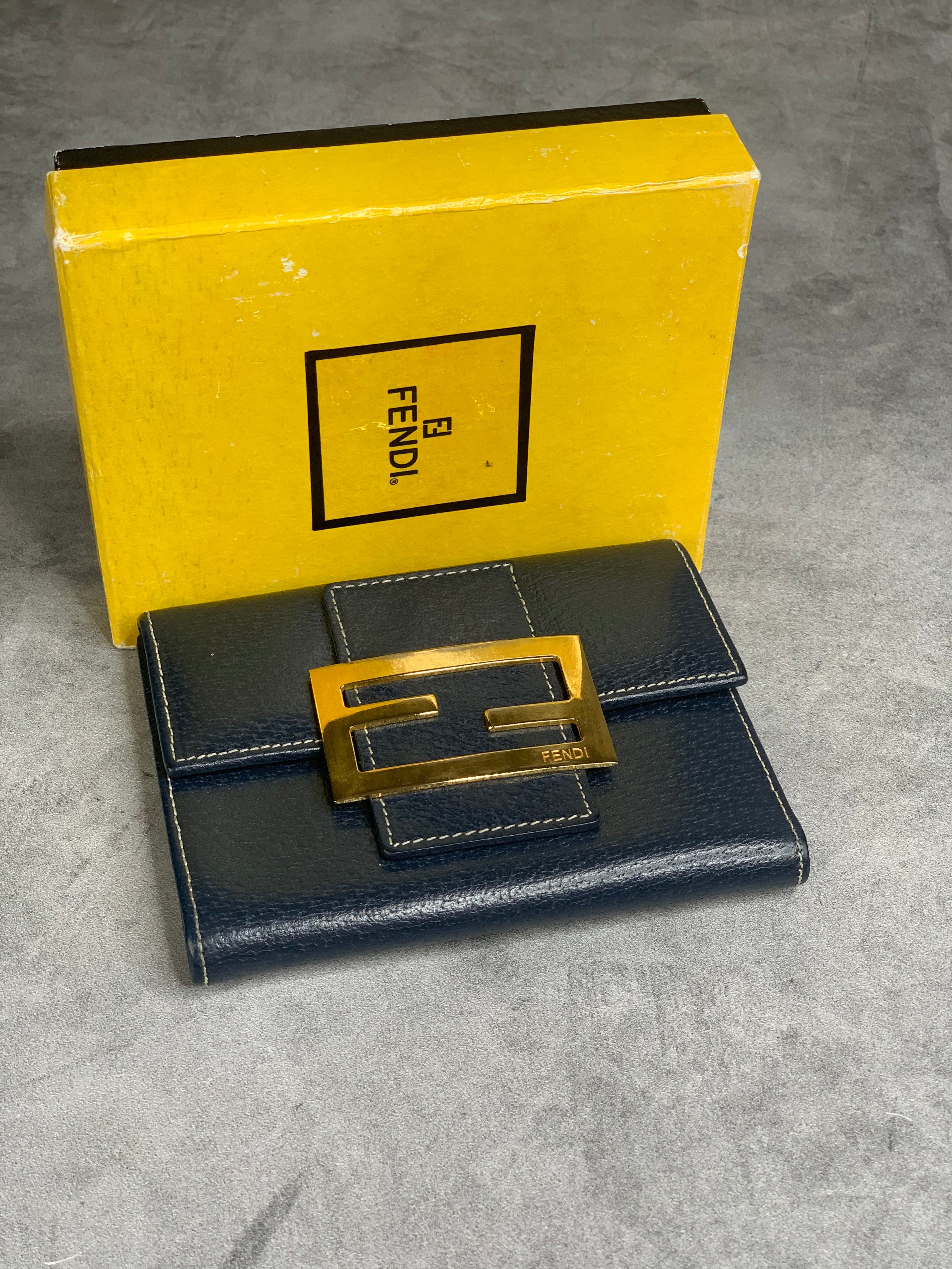 Fendi Short Compact Wallet