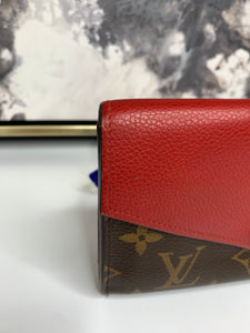 Louis Vuitton Monogram Canvas Pallas Compact Wallet (SHF-20833