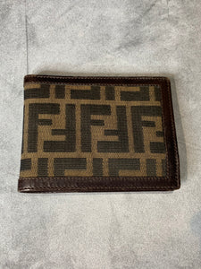 Fendi Zucca Bifold  Wallet