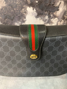 Gucci Black Sherry Web Crossbody