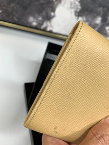 Chanel Beige Short Wallet