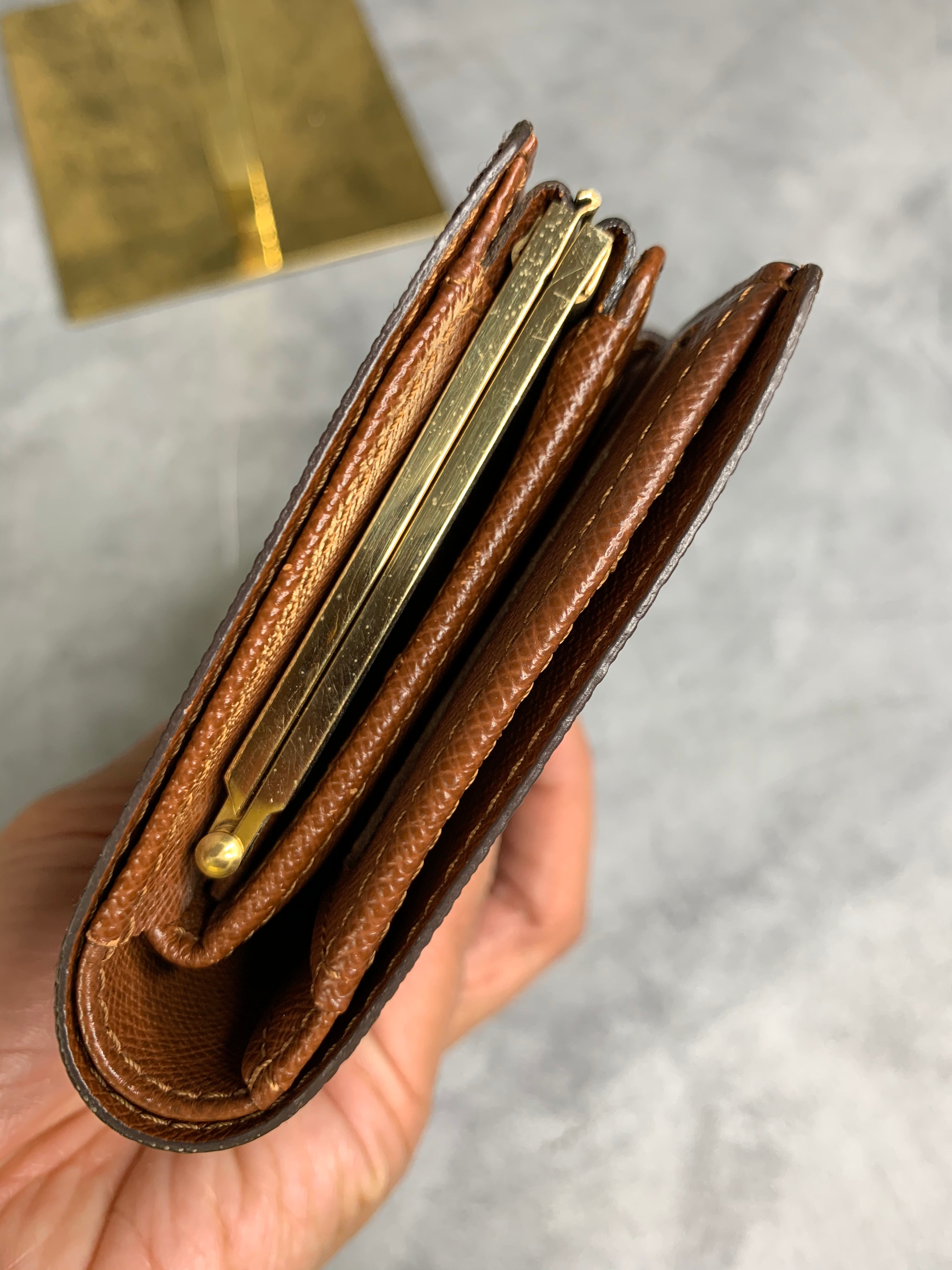 Louis Vuitton Kisslock Compact Wallet