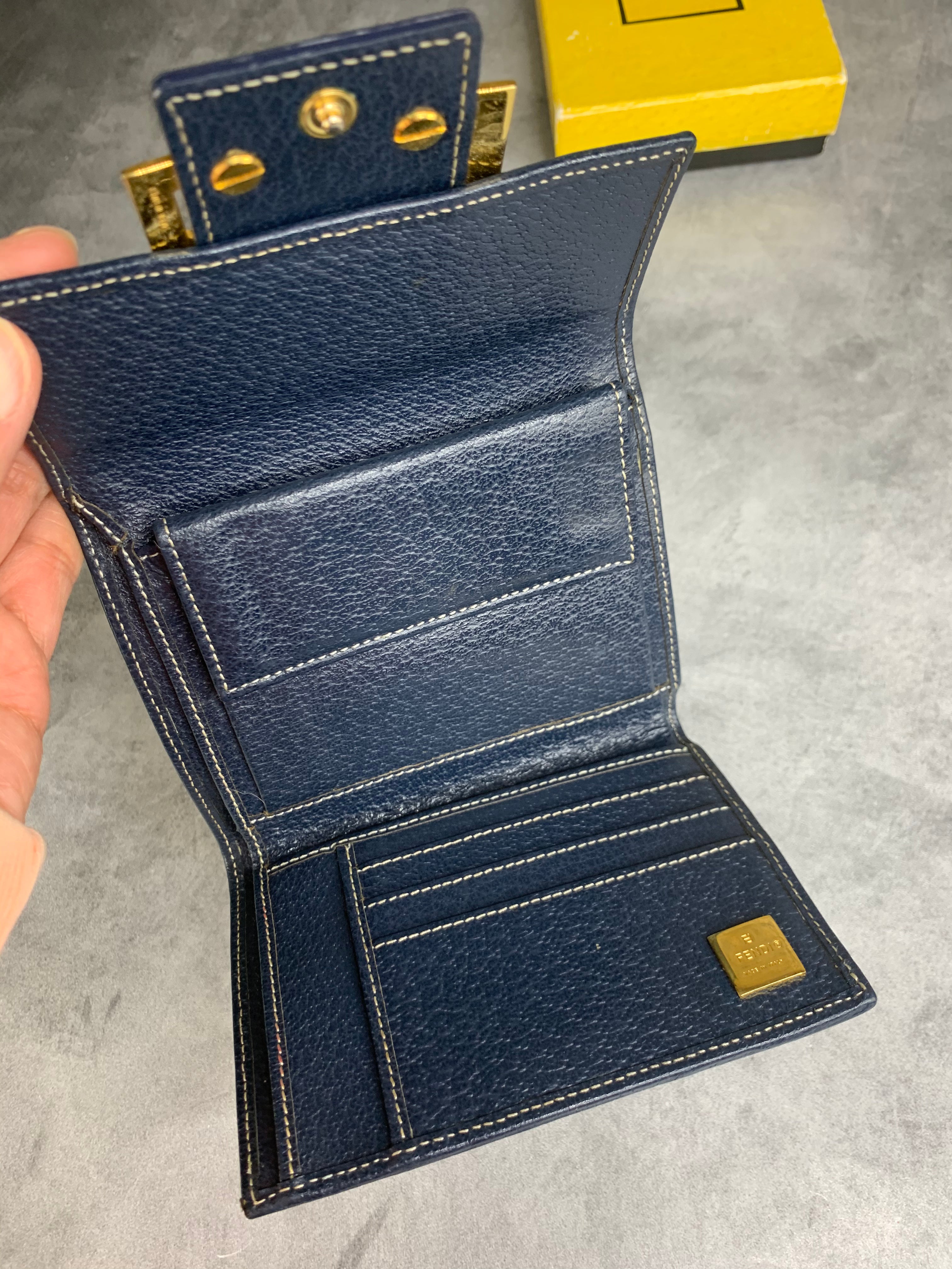 Fendi Short Compact Wallet