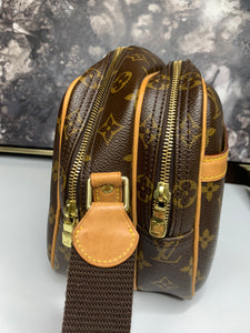 Shop for Louis Vuitton Monogram Canvas Leather Reporter PM Bag - Shipped  from USA