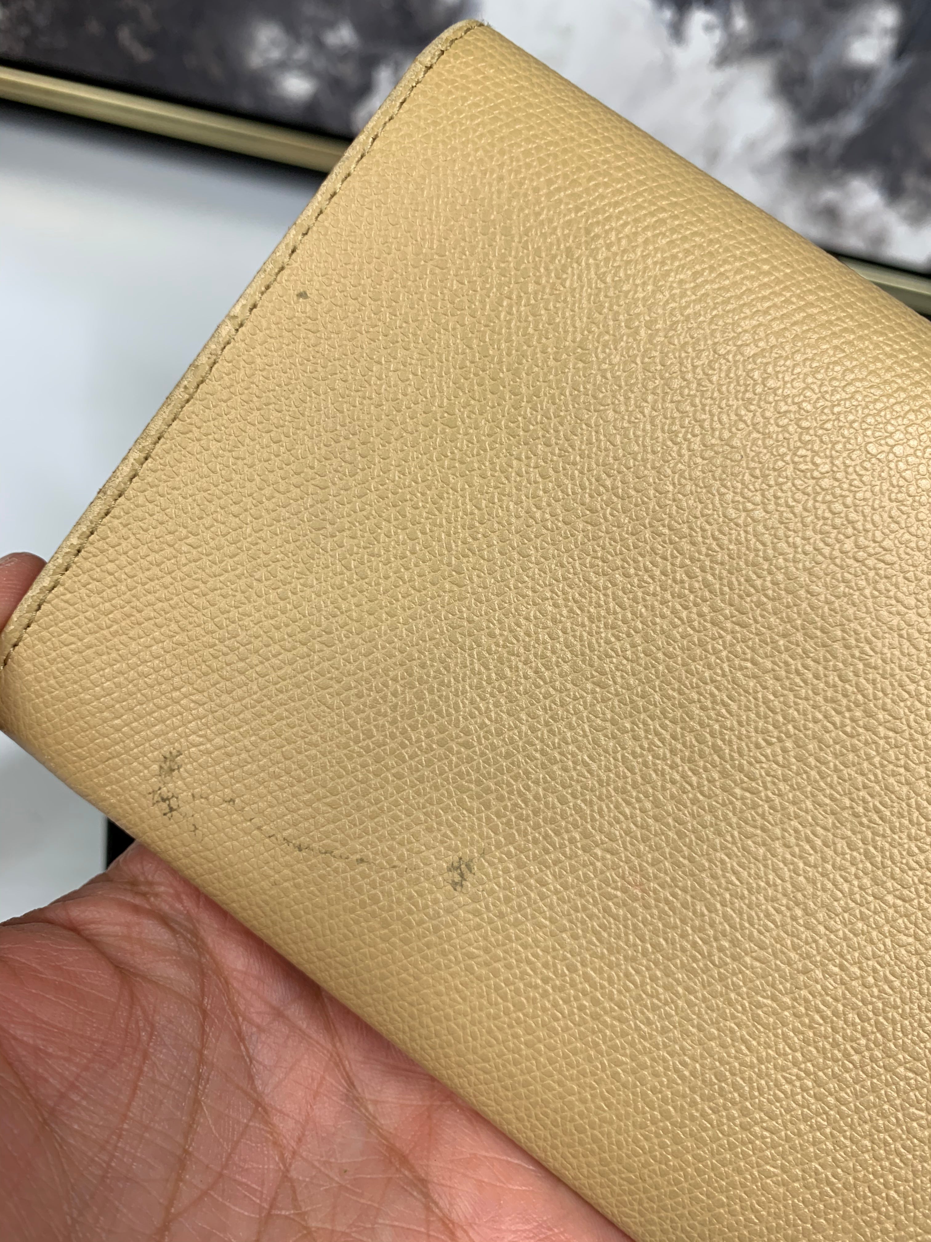 Chanel Beige Short Wallet