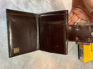 Fendi Zucca Compact Wallet