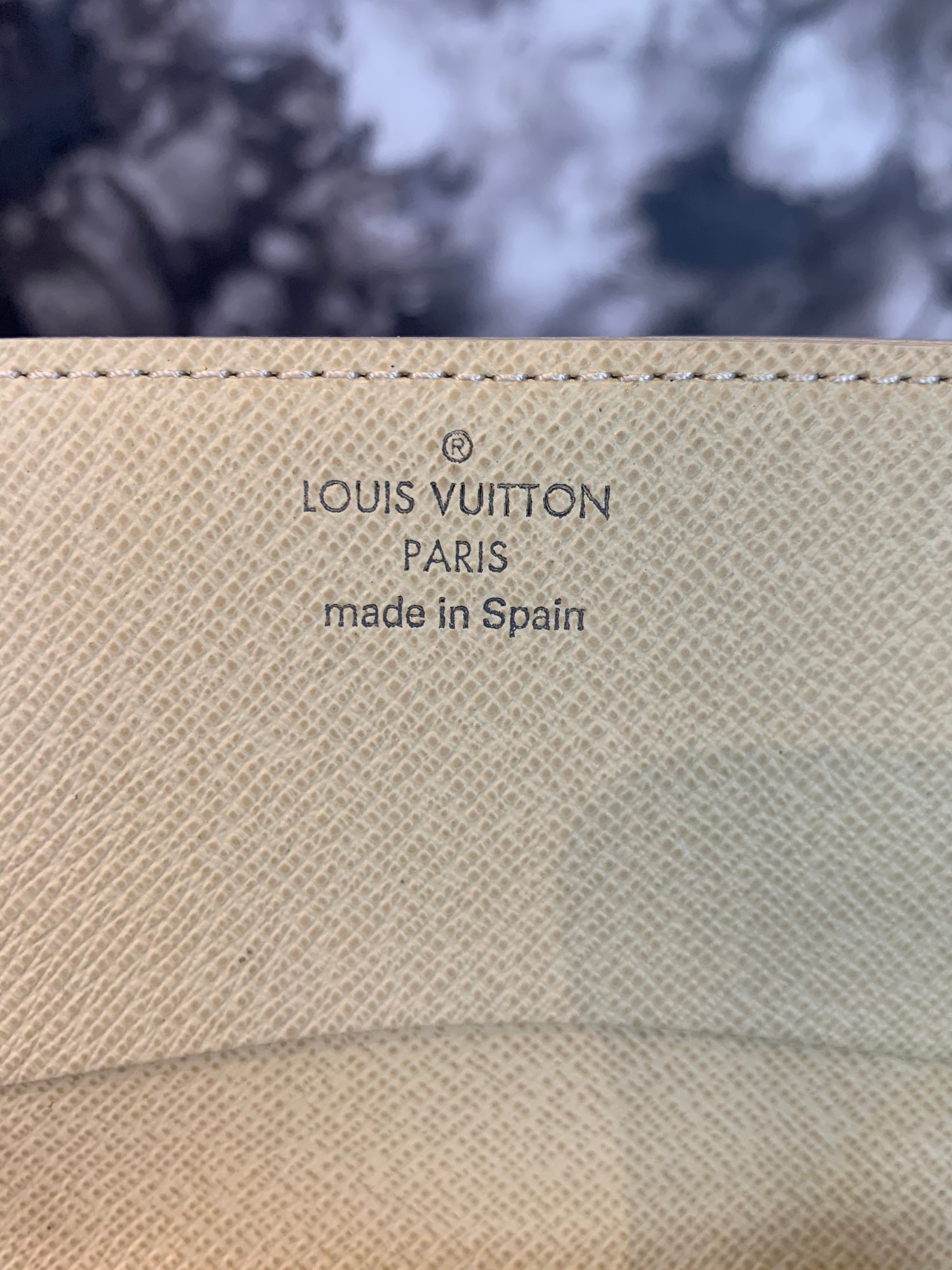 Louis Vuitton Card Case Azur