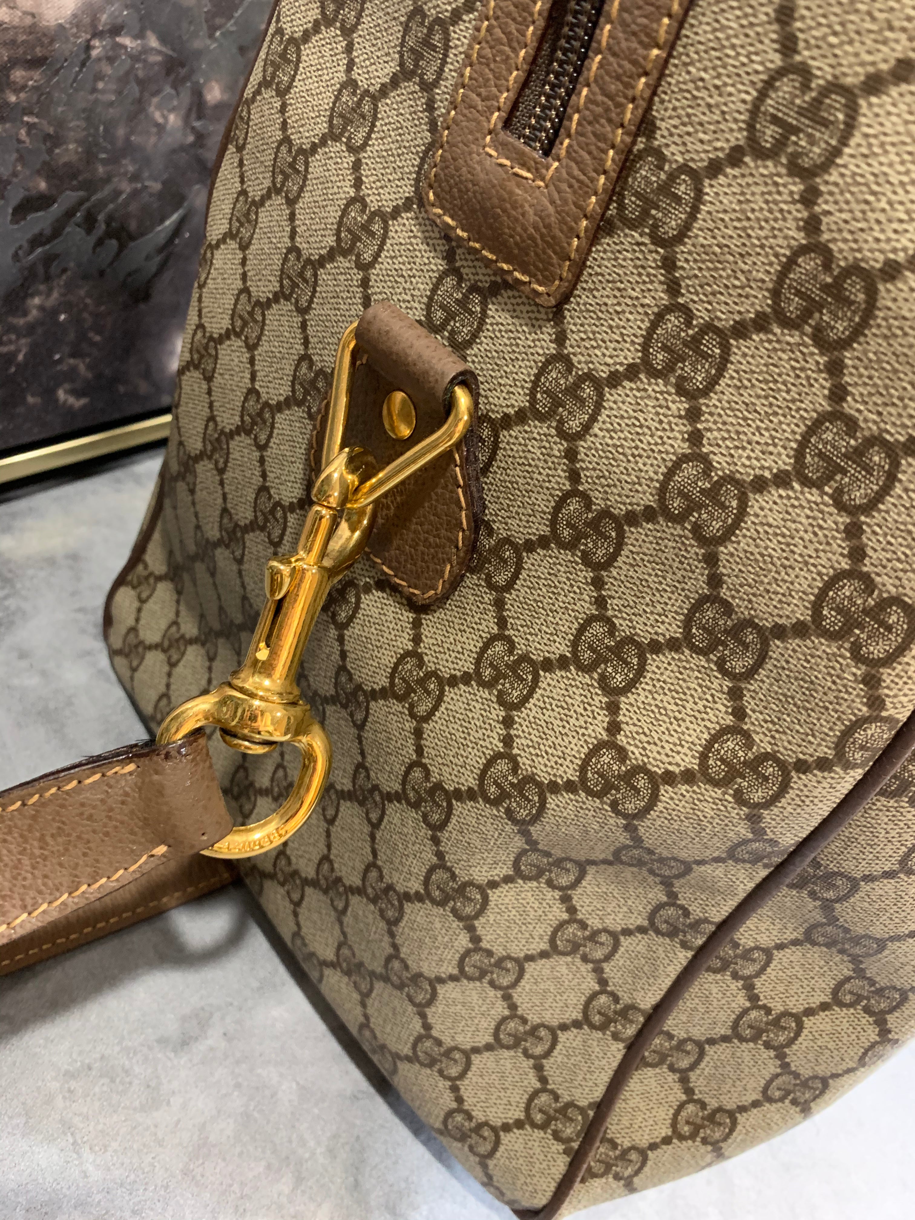 Gucci Traveling Bag With Strap