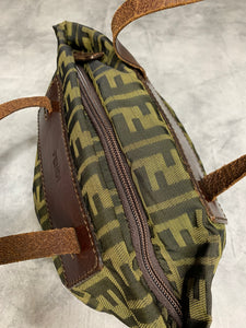 Fendi zucca clearance mini tote