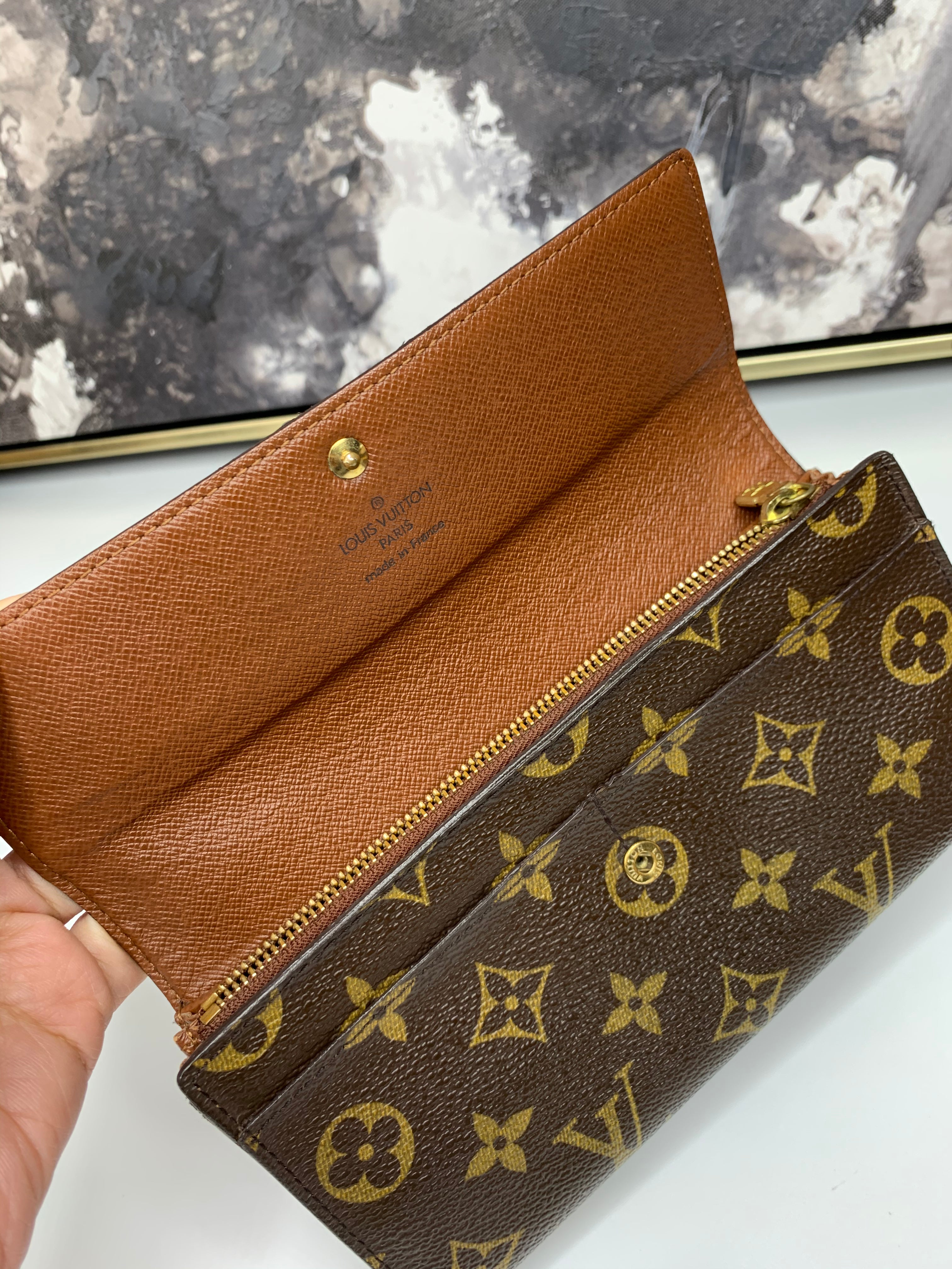 Louis Vuitton Sarah Wallet.