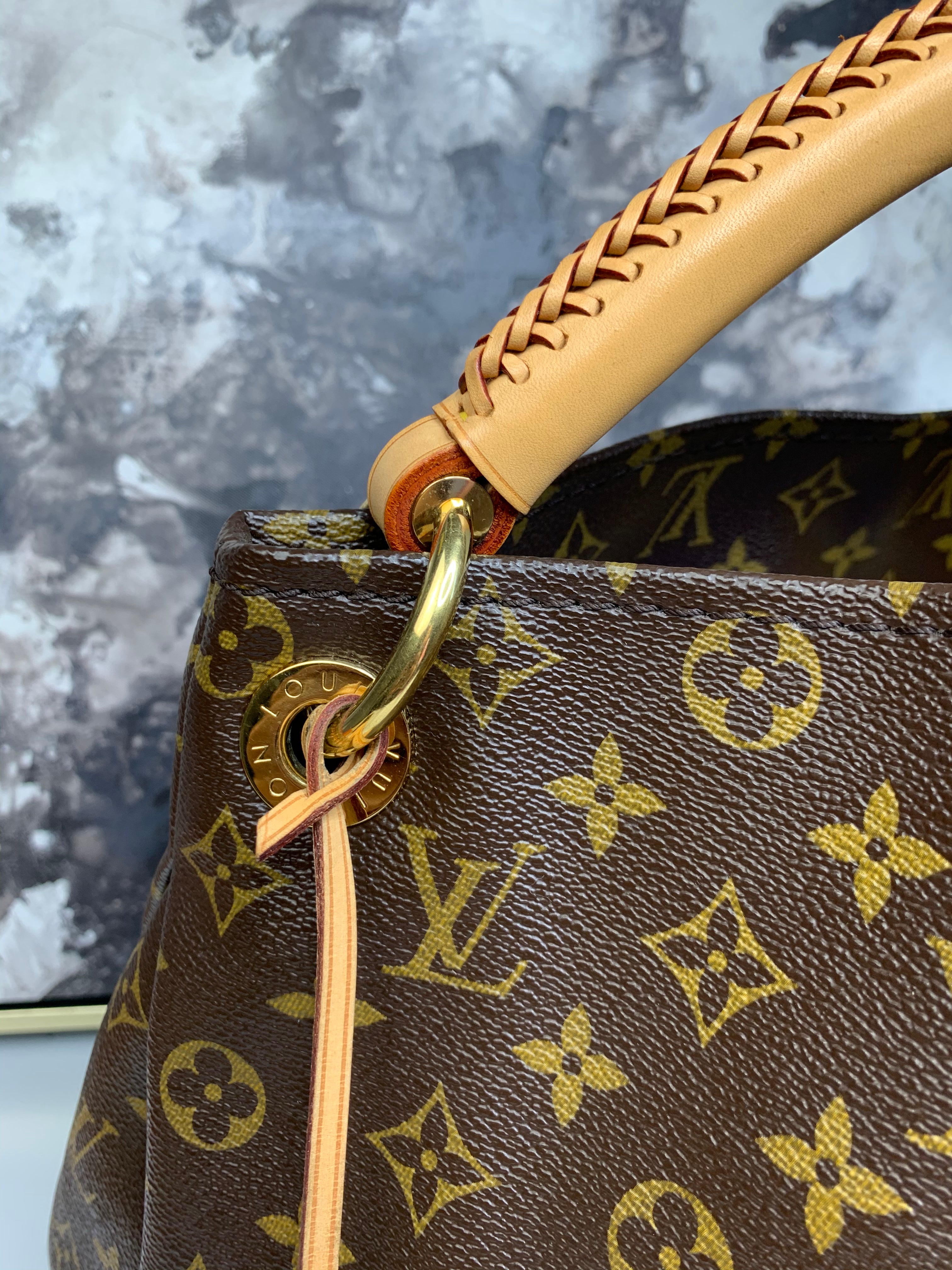 Louis Vuitton LV Artsy MM monogram new Brown Cloth ref.790217 - Joli Closet