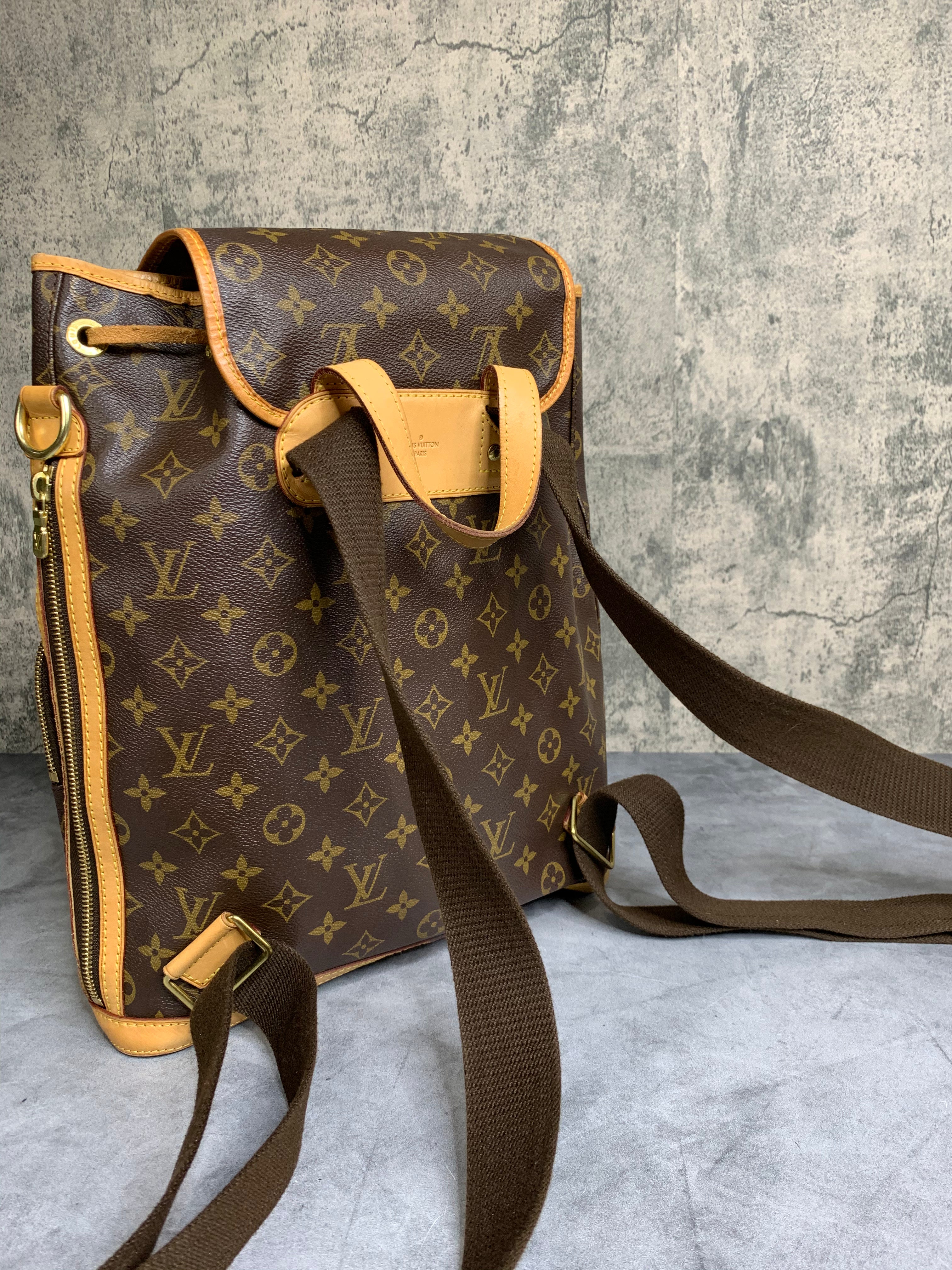 Louis vuitton backpack straps sales