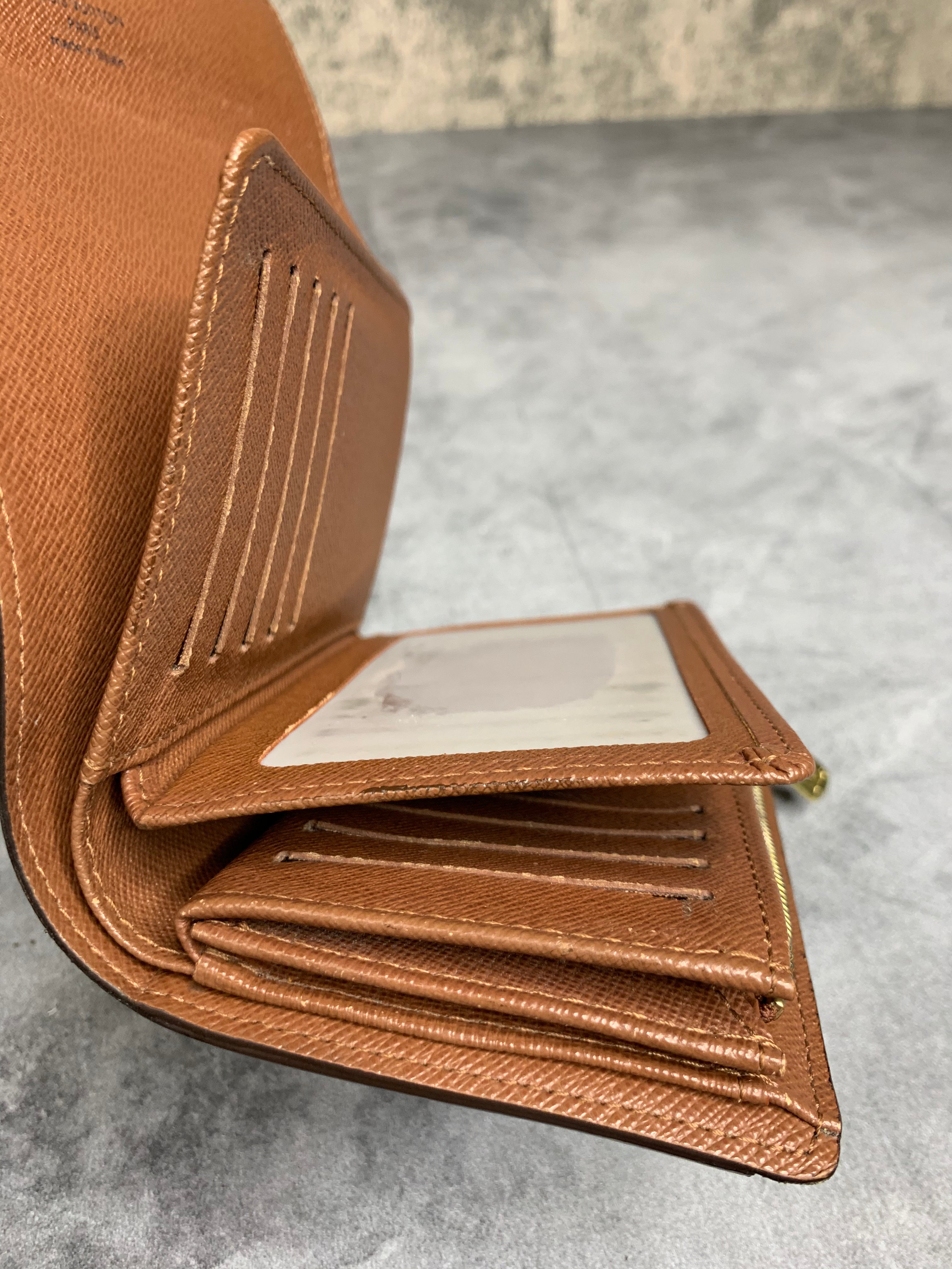 Louis Vuitton Alexandra Leather Wallet