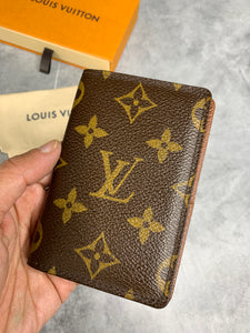 Louis Vuitton, Bags, Louis Vuitton Marco Wallet Damier Ebene Card Holder  Pocket Organizer Bifold Case