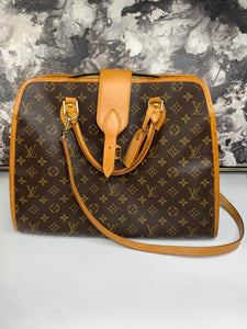 Authentic Louis Vuitton Classic Monogram Rivoli MM Hand/Shoulder/Crossbody  Bag