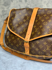 Louis Vuitton Monogram Saumur 35 Crossbody Bag