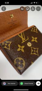 Louis Vuitton Coin/Card Holder