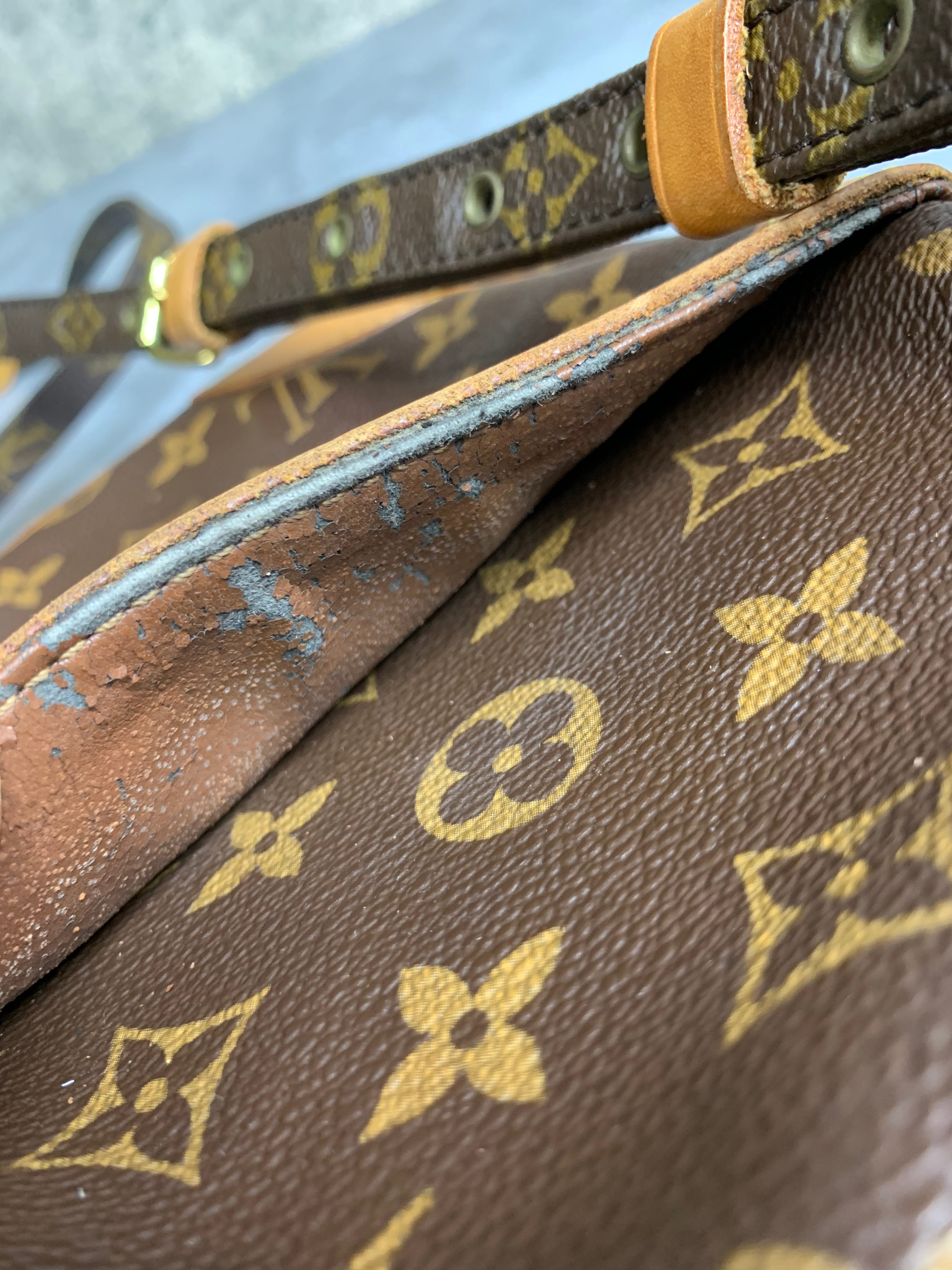 Damaged louis vuitton bags top for sale