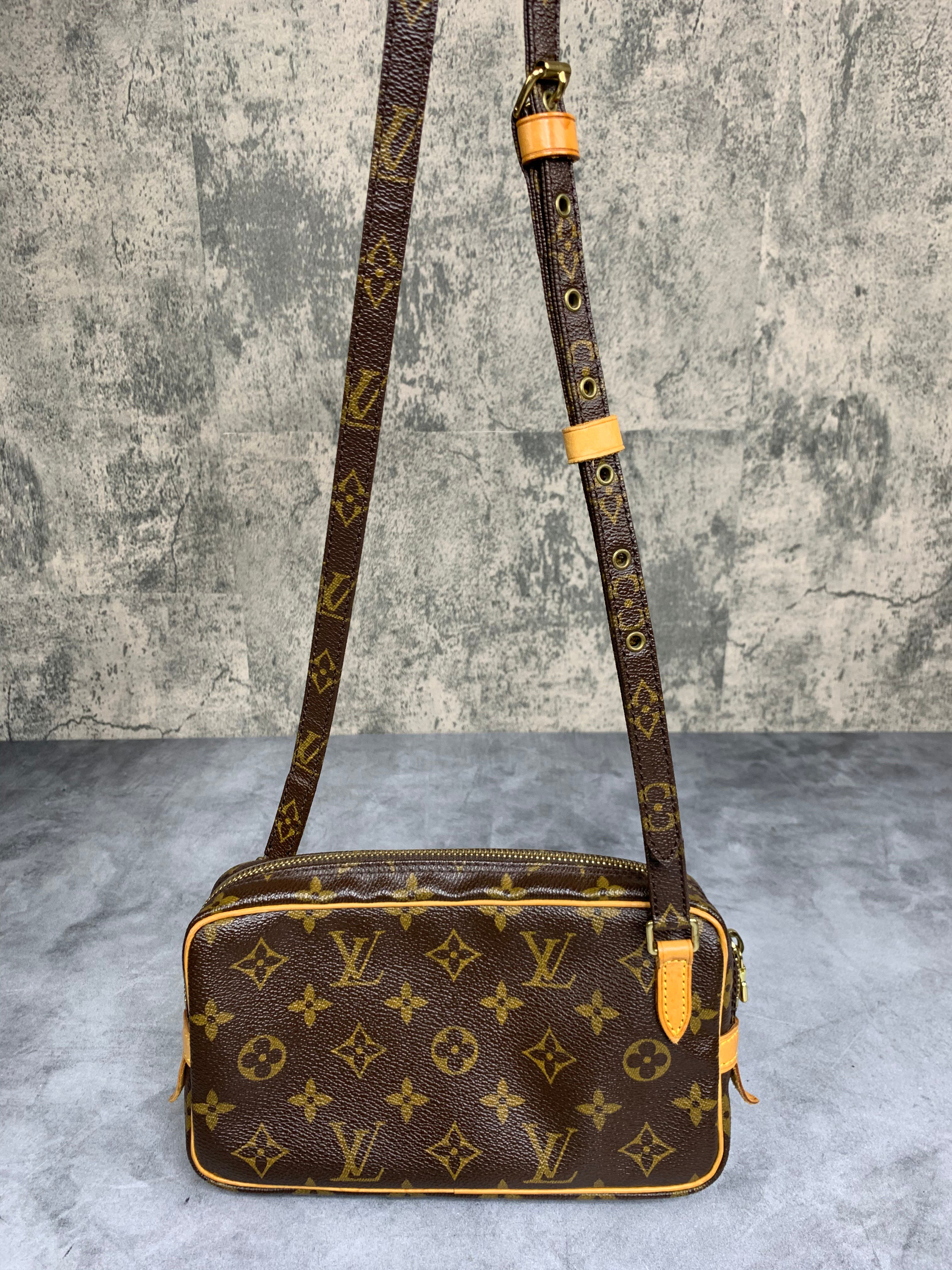 Authentic Louis Vuitton Marly Crossbody Bag – Relics to Rhinestones