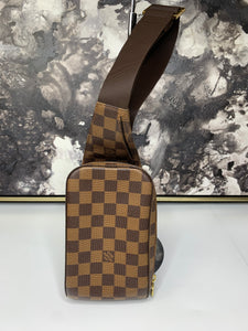 Louis Vuitton Damier Ebene Geronimo Waist Bag for Sale in