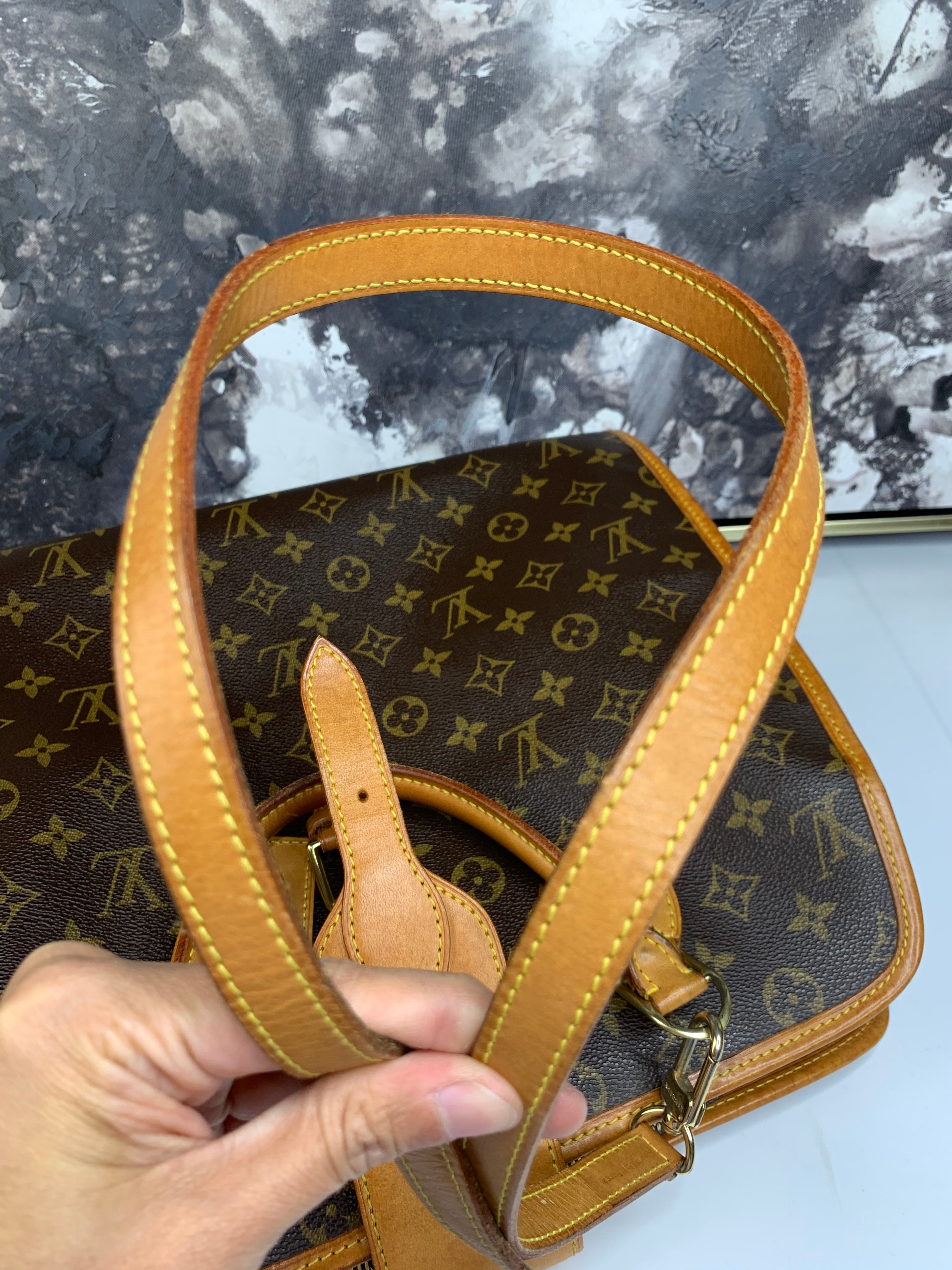 Louis Vuitton, Bags, New Vachetta Louis Vuitton Rivoli Business Bag