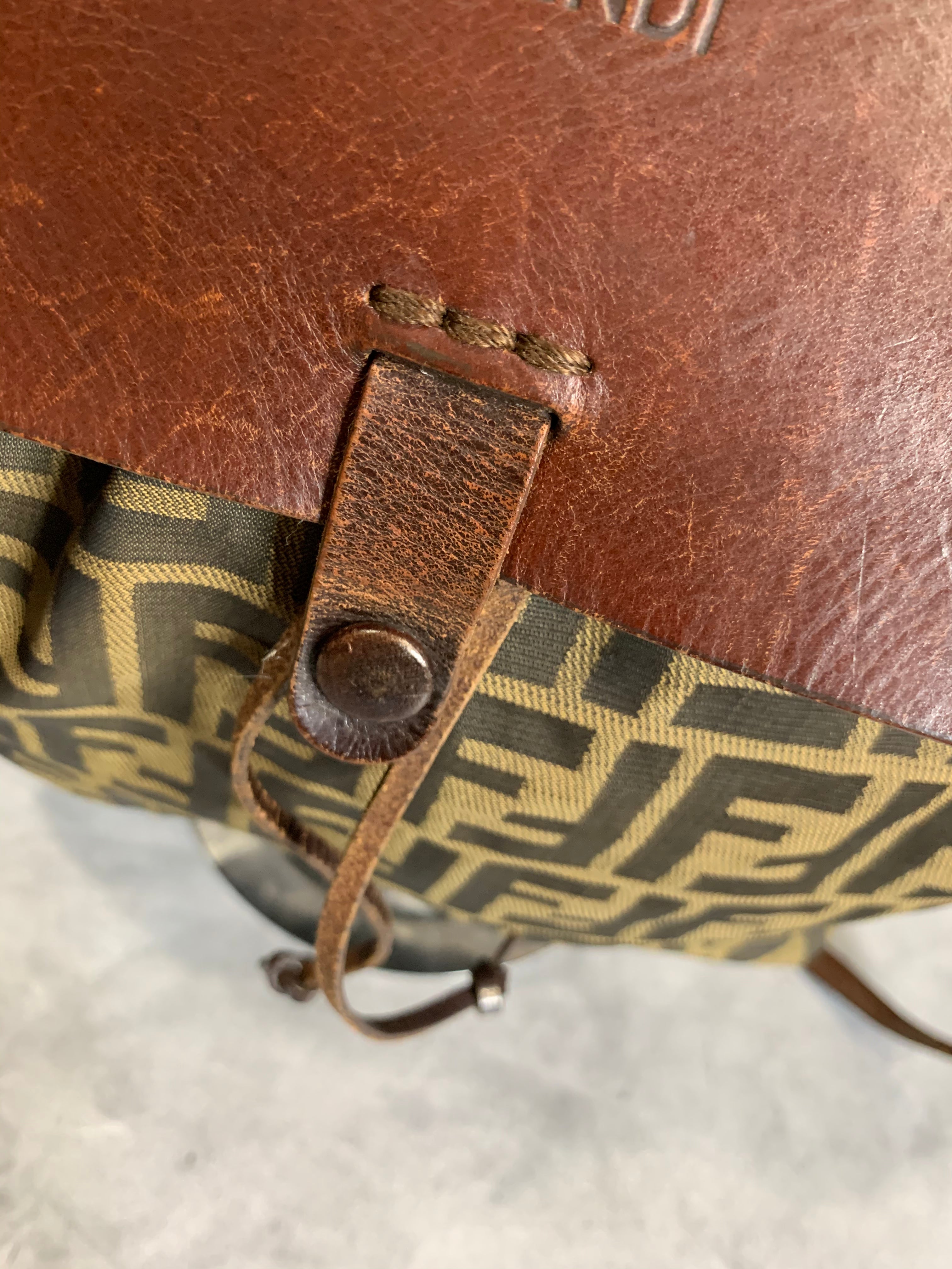 Fendi Zucca Backpack