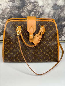 Louis Vuitton Monogram Rivoli Briefcase - Brown Handle Bags, Handbags -  LOU804563