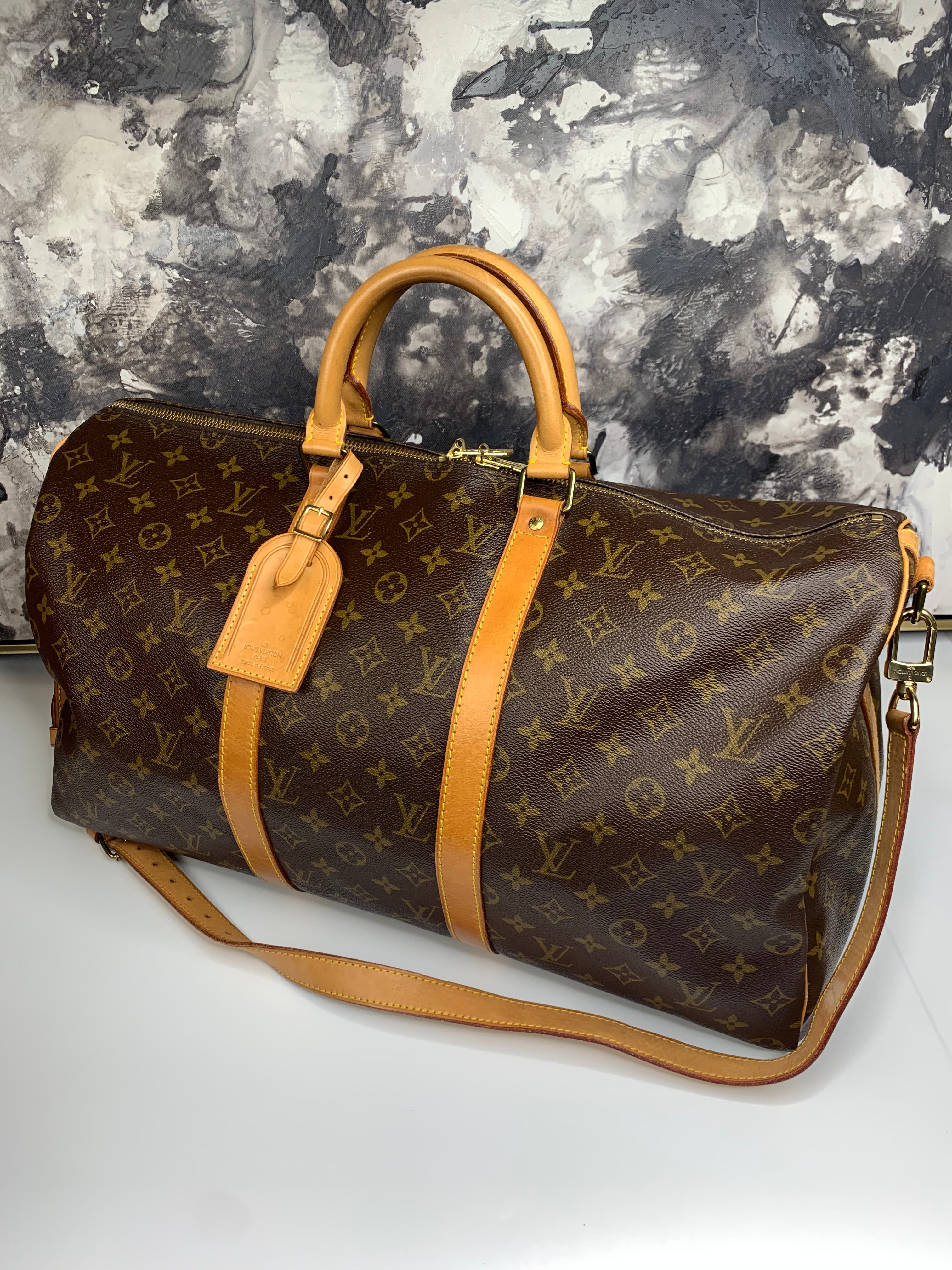lv keepall 50 bandouliere