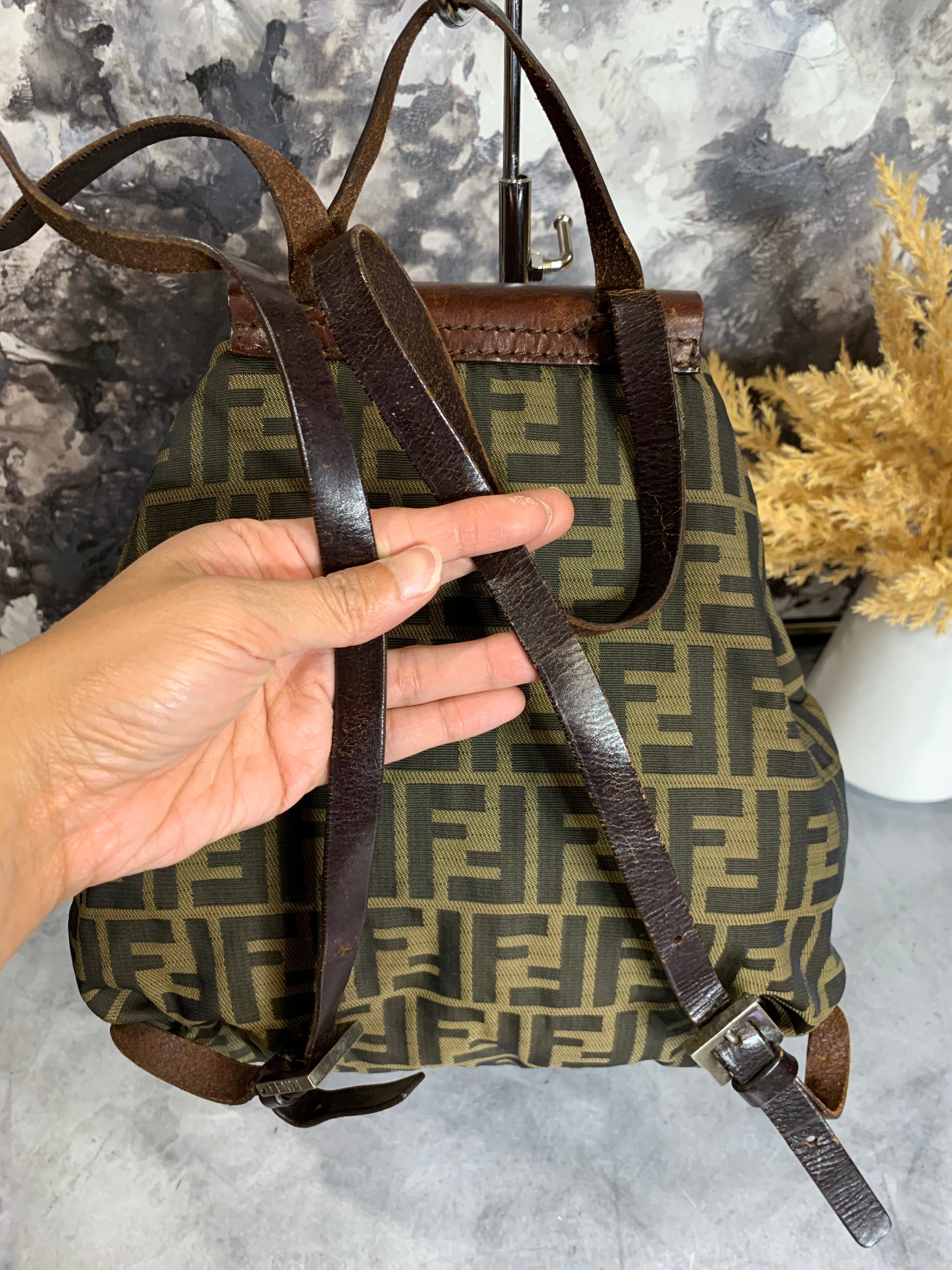 Fendi Zucca Backpack