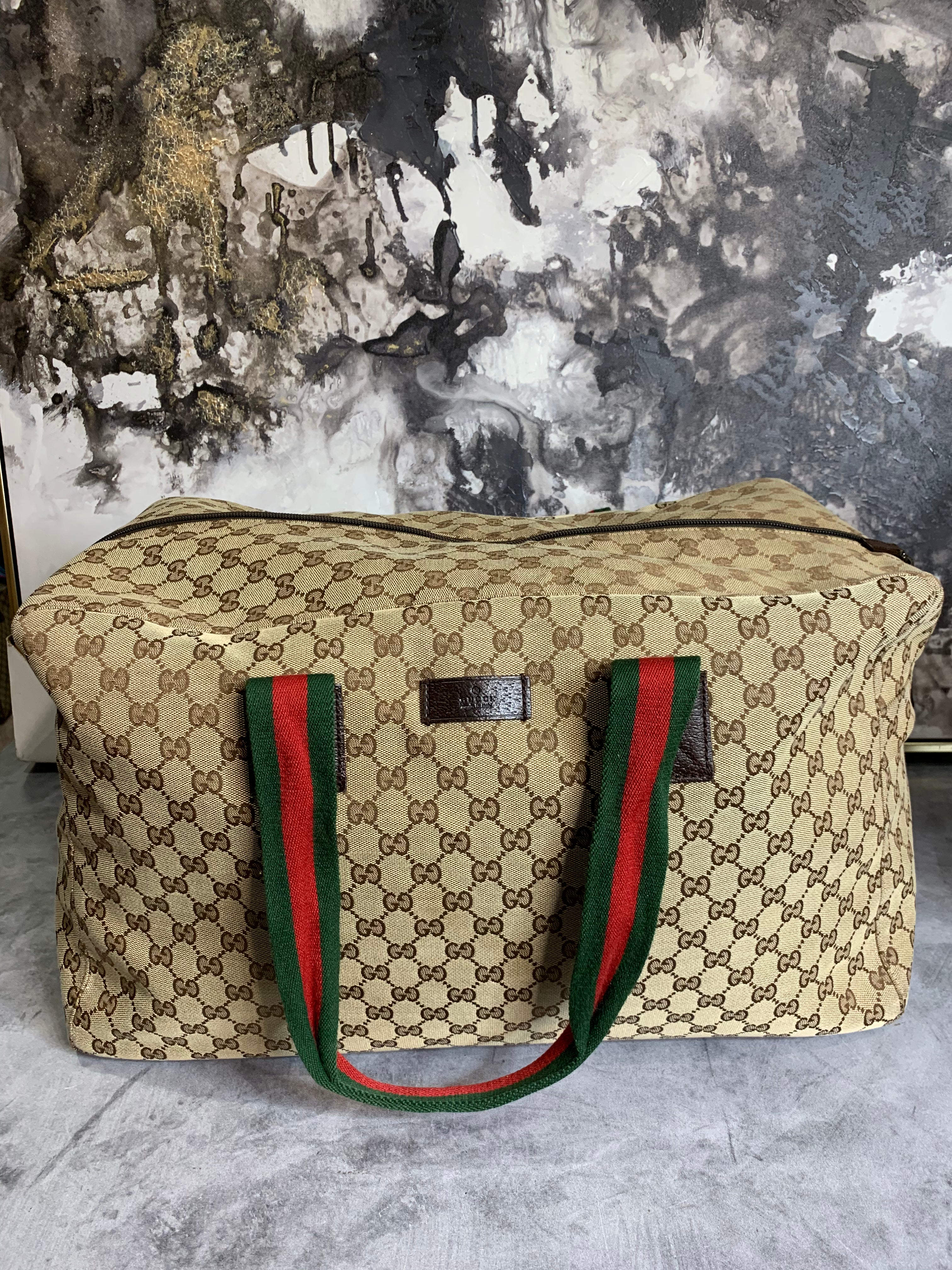 Gucci Duffle  Travel Bag