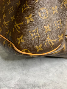 Birthday bag and wallet are cleaned, conditoned and packed! Delightful GM  is a huge mama with a lovely bag sag. Fashionphile for the win once again!  : r/Louisvuitton