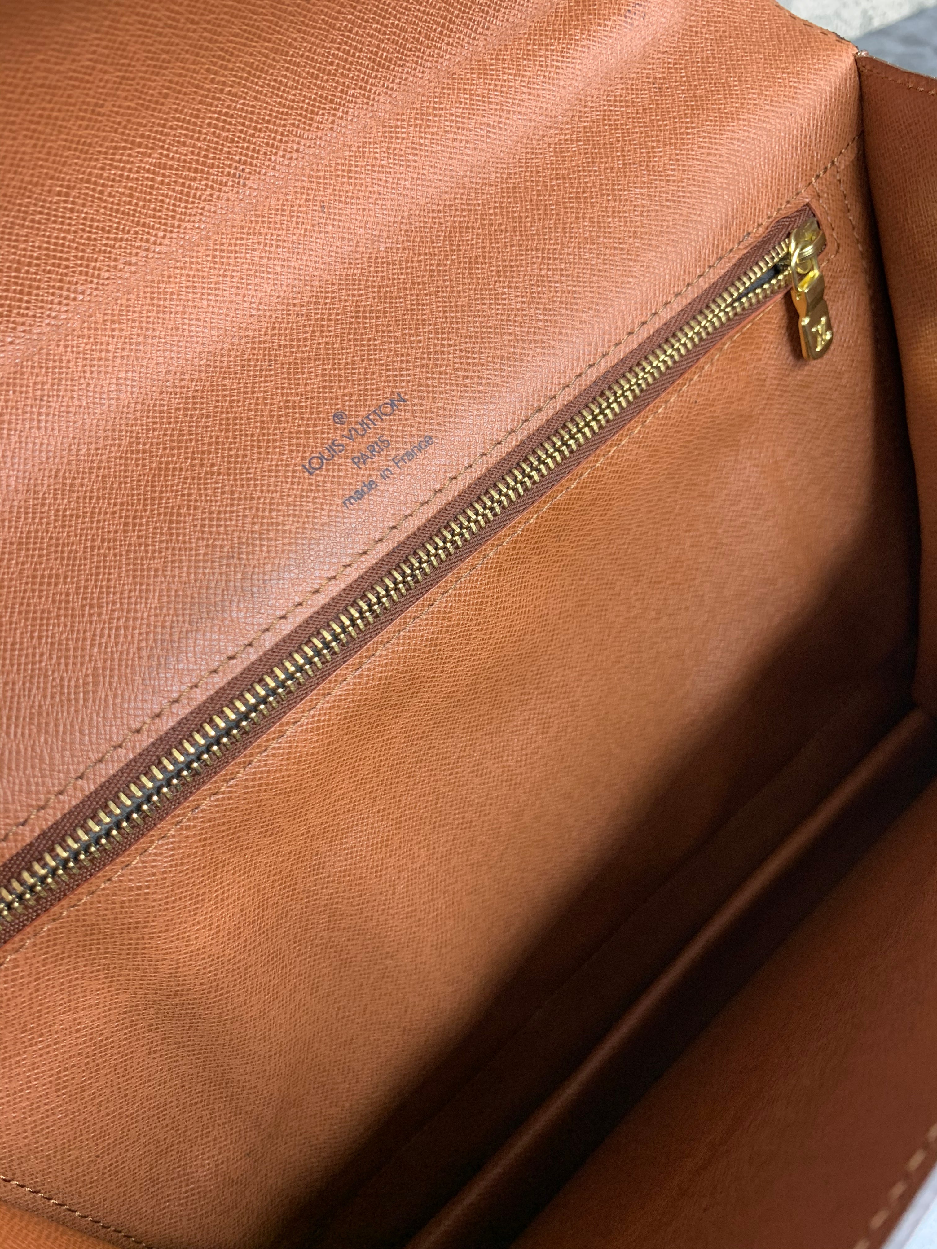Authentic Louis Vuitton Monogram Hand Shoulder Bag Monceau #13822 