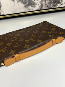 Louis Vuitton Monogram Daily Organizer Travel Case Long Wallet Black - A  World Of Goods For You, LLC