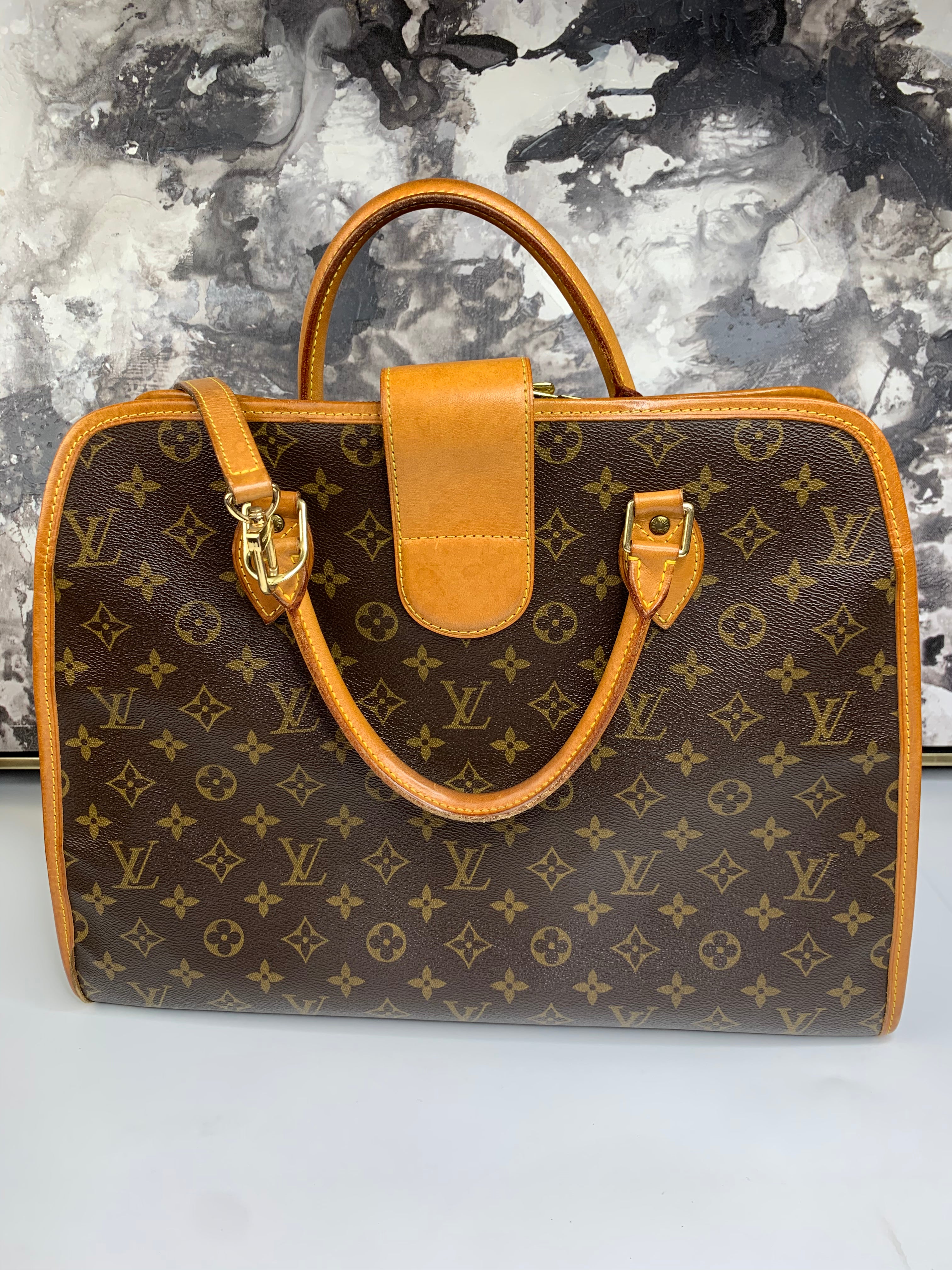 Louis Vuitton Rivoli Briefcase with Strap yourvintagelvoe